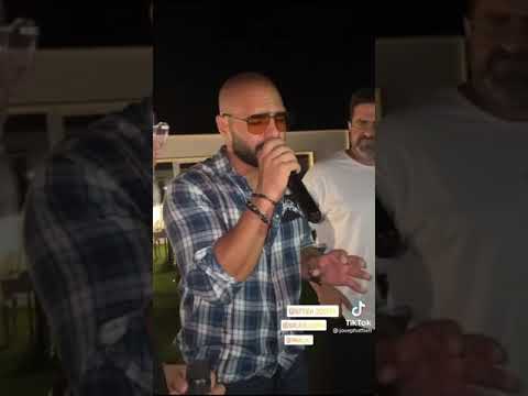 حصريا الفنان جوزيف عطية يغني طبيعي شاهدو من معه في الفيديو