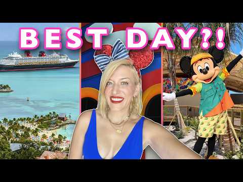 DISNEY CRUISE LINE BATTLE: Castaway Cay vs. Lookout Cay vs. Day at Sea | Disney Fantasy thumbnail