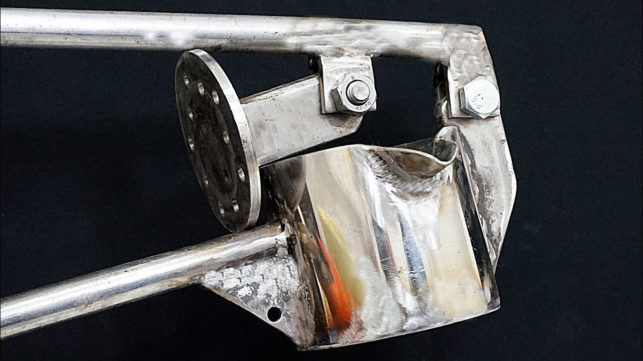 Super Idea From A Piece Of Stainless Steel !!! DIY Juicer YouTube