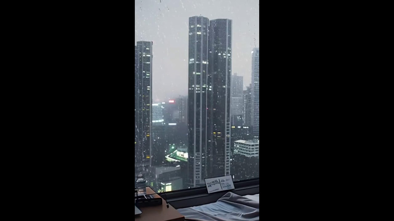 마음이 편안한 수면 ASMR ,  잠이 오지 않을 때 들으면 좋은 자연 빗소리