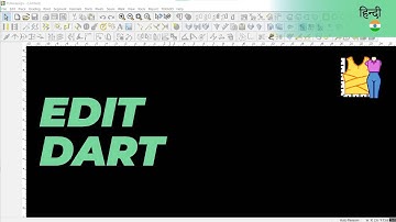 हिन्दी - Edit Dart | TUKAdesign Video Help | CAD Pattern Making Software | Hindi