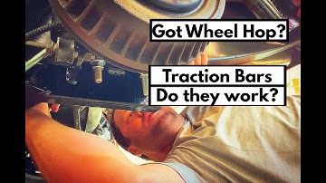 TRACTION BARS & WHEEL HOP // Before & After // 1967 Camaro