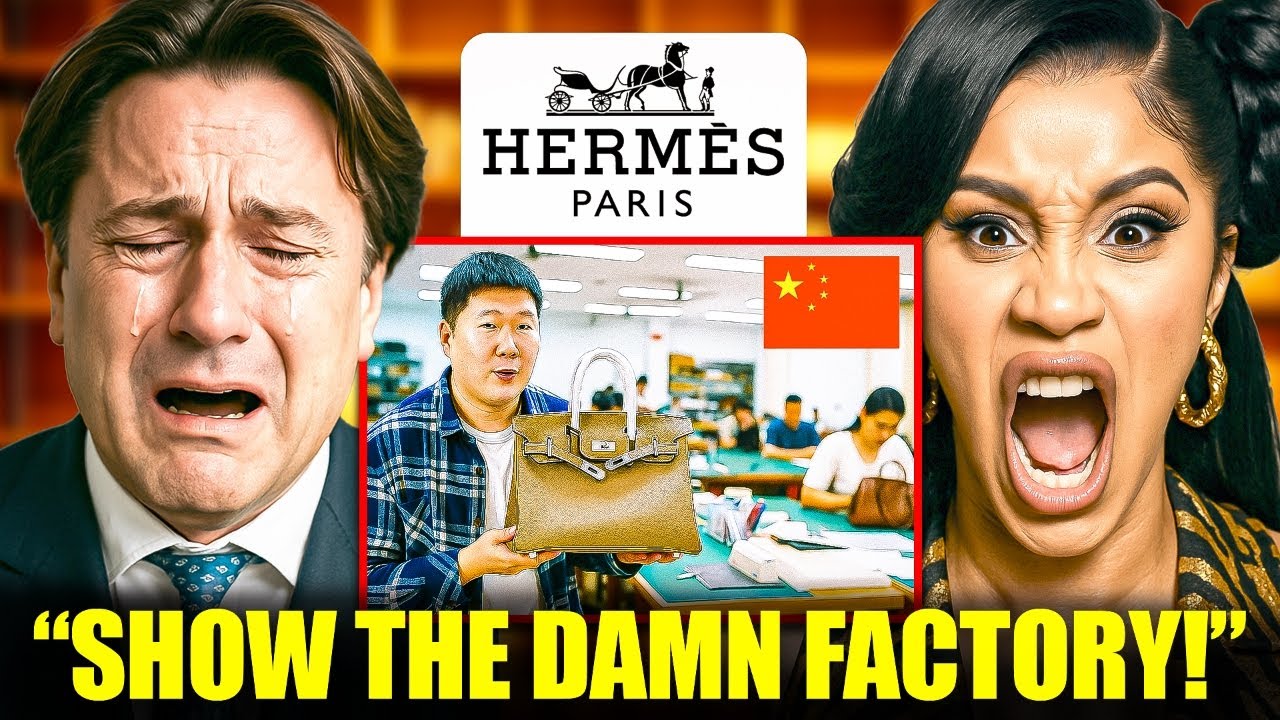 CARDI B Demands HERMÈS Show How Their BAGS Are Made After CHINESE Worker Claims