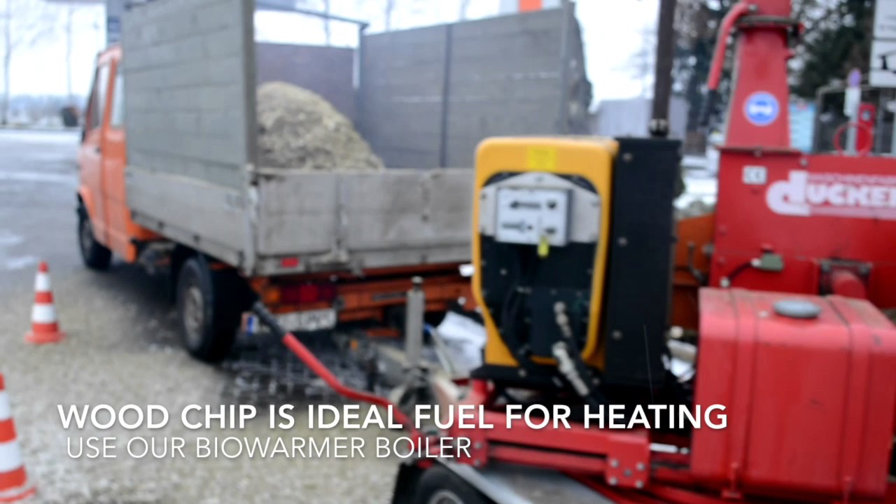 Wood chip & pellet boiler operation and combustion. Woodchips are