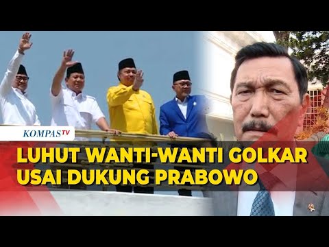 Luhut Binsar Pandjaitan Wanti-wanti Golkar Usai Dukung Prabowo Subianto di Pilpres 2024!