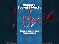 Clash Royale - All Arrows sound effects #clashroyale #supercell #arrows