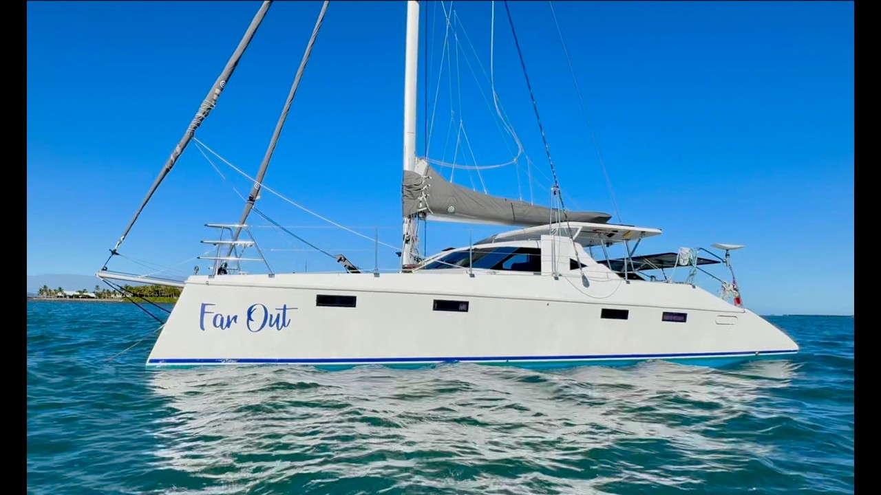 ⁣BALANCE 451 CATAMARAN FOR SALE - BOAT AND TECHNICAL TOUR!