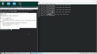 Famous Python Clear Screen and Show Time - Minimodem Profile