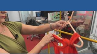Tank tops keep slipping off the hanger? Try this!