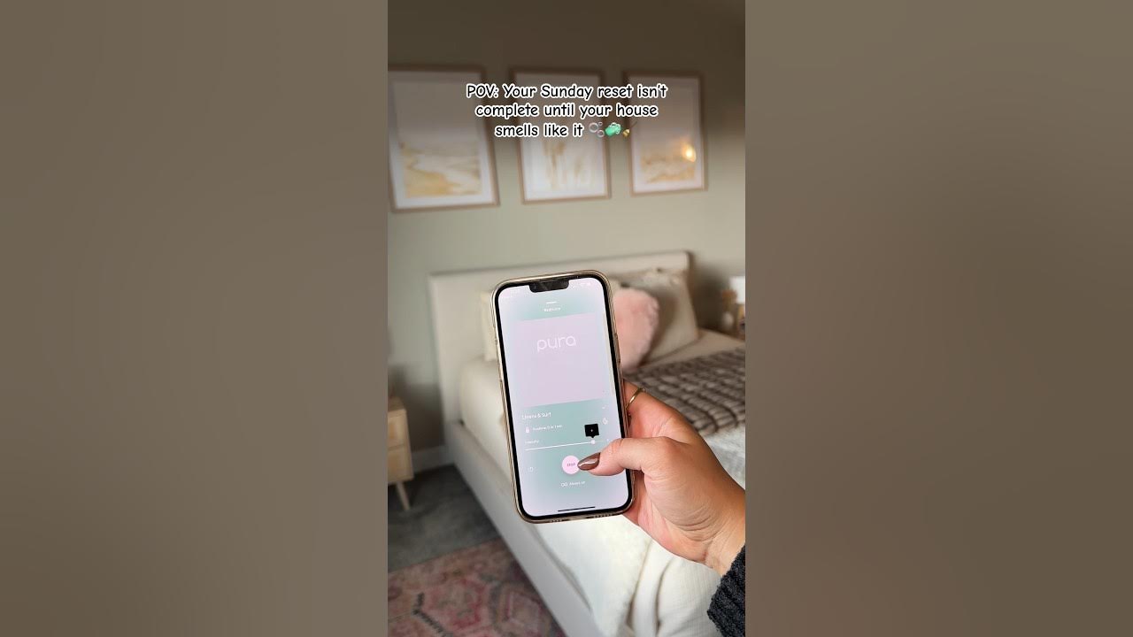 Sunday reset is better with Pura🧼🫧👏🏻 fragrance pura diffuser scent