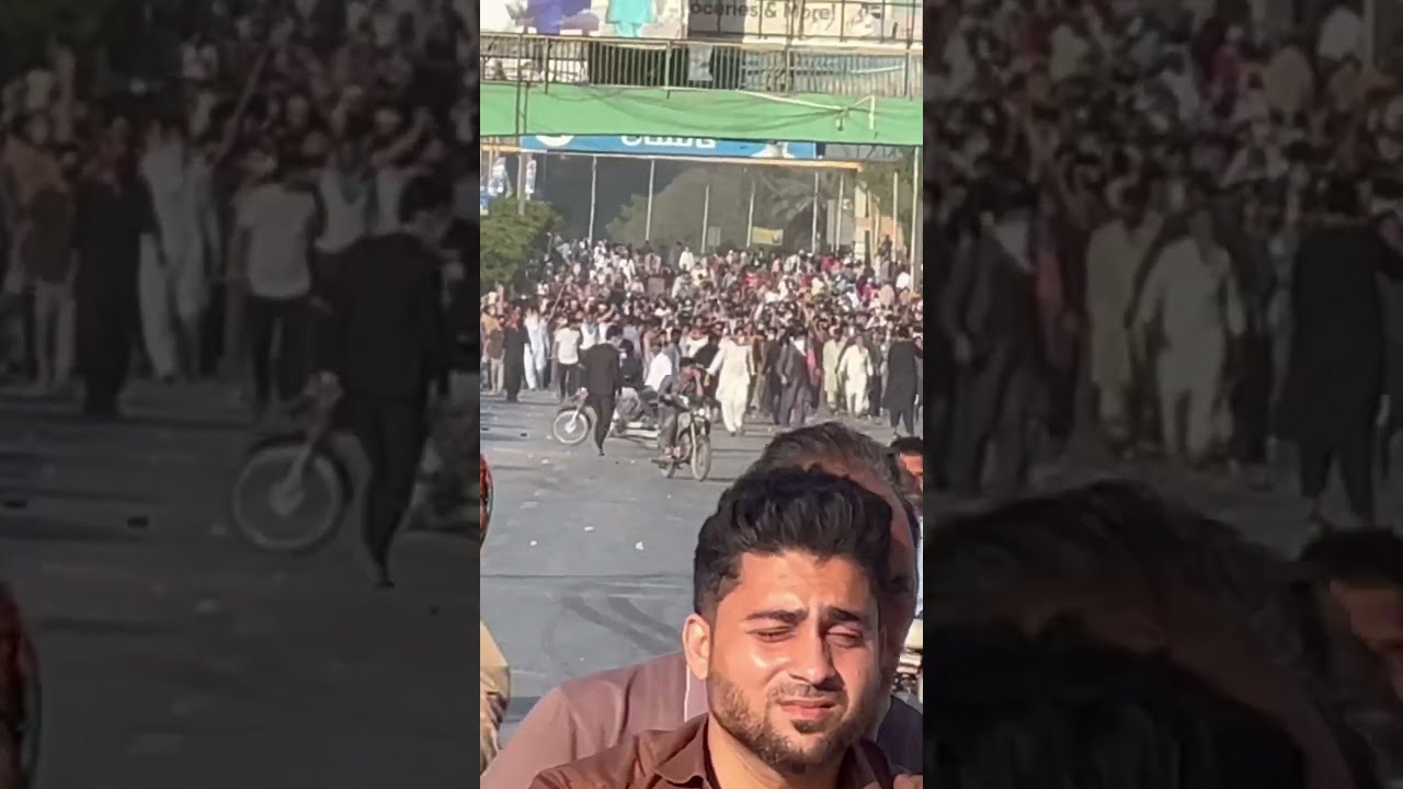 Pti Worker Protest At Shahre Faisal Karachi 9 May 2023