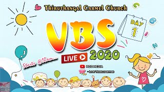 VBS - 2020 Live | Day 1 | Carmel Church Thiruthangal | ROE MEDIA