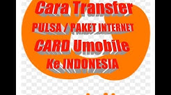Contoh Cara Transfer Pulsa U Mobile Malaysia Ke Indonesia