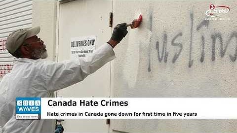 Hate crimes drop in Canada for first time in years