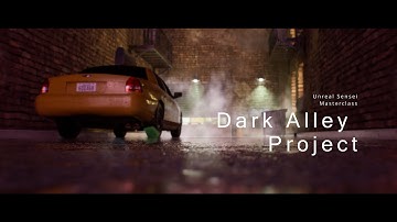 “Dark Alley” — Unreal Engine 5 Cinematic (Lighting & Rain FX)