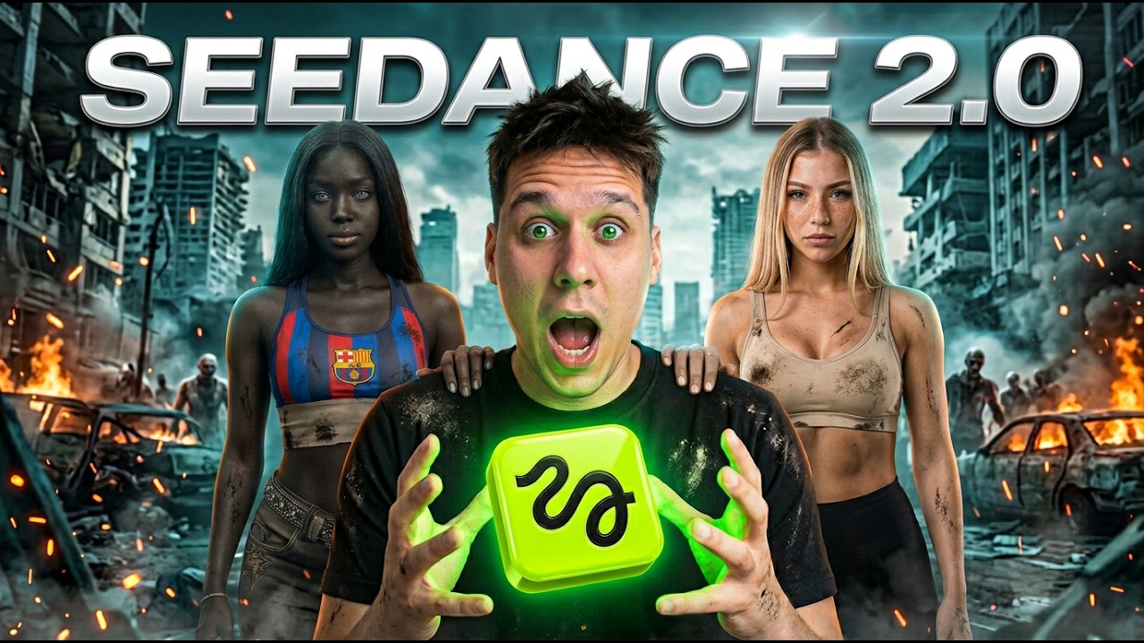 SEEDANCE 2.0 ESTÁ 200 ANOS À FRENTE: Crie Filmes com IA Agora!