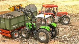 Stunning Xl Rc Farming Trucks Excavator Loader Combine