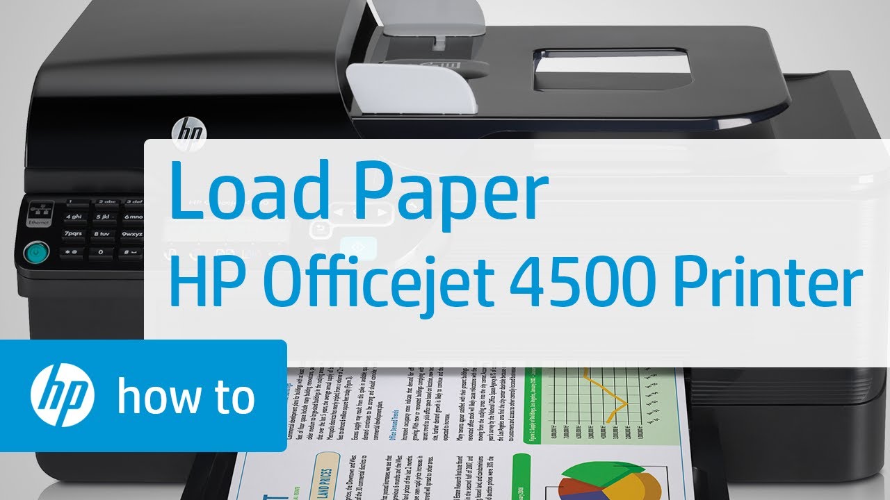 HP 4500 All-in-One Printer Series - Setup | Support