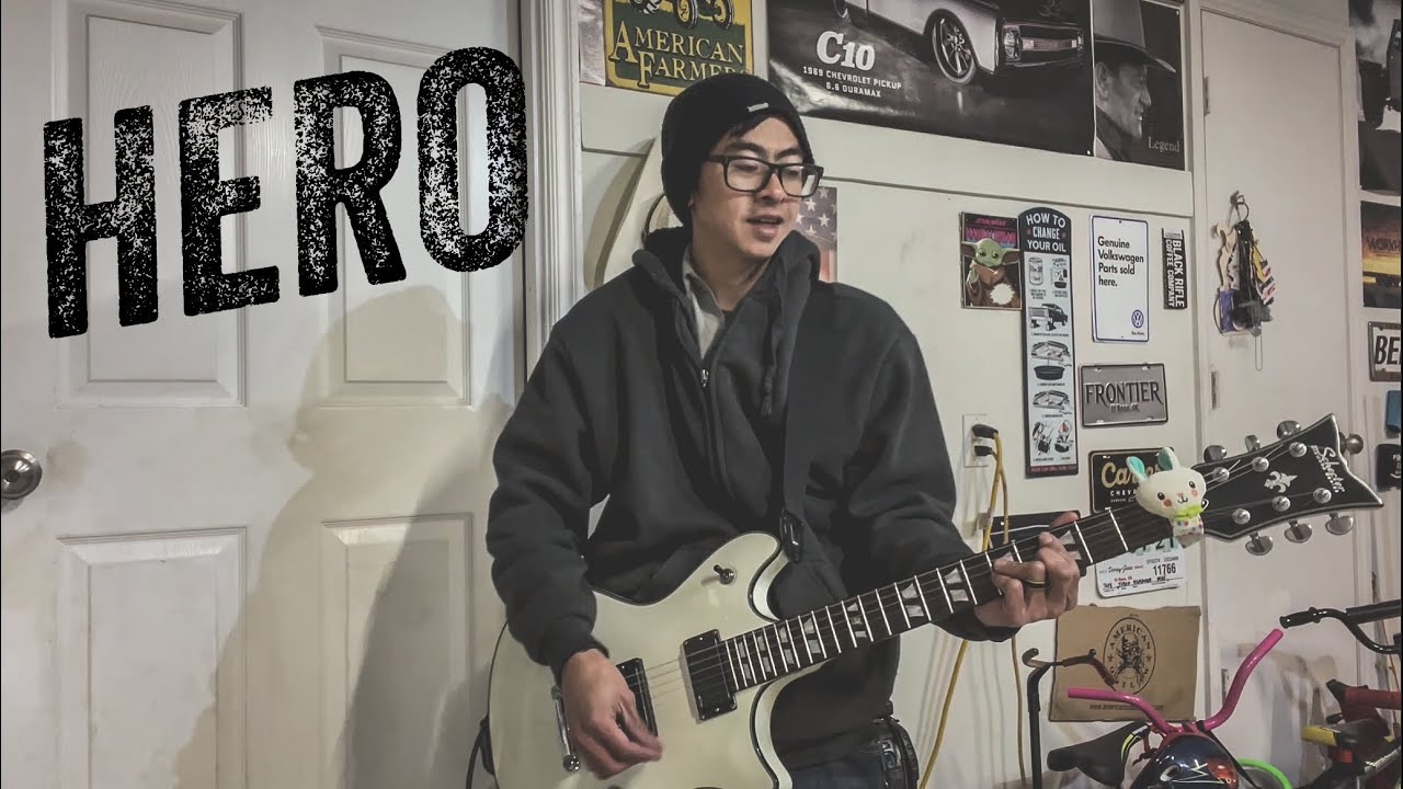 Skillet Hero (Guitar Cover) YouTube