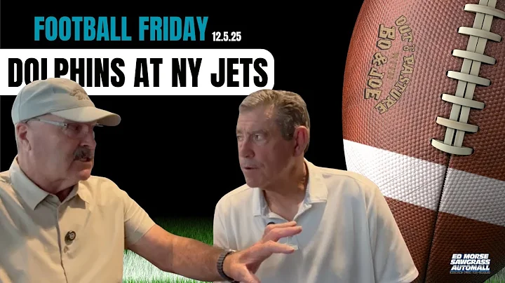 Football Friday 12.5.25: Dolphins Eye Four-Game Streak | Can Tua Handle the Cold vs. the Jets?