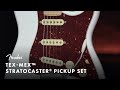 TEX-MEX Stratocaster Pickup Set | Fender