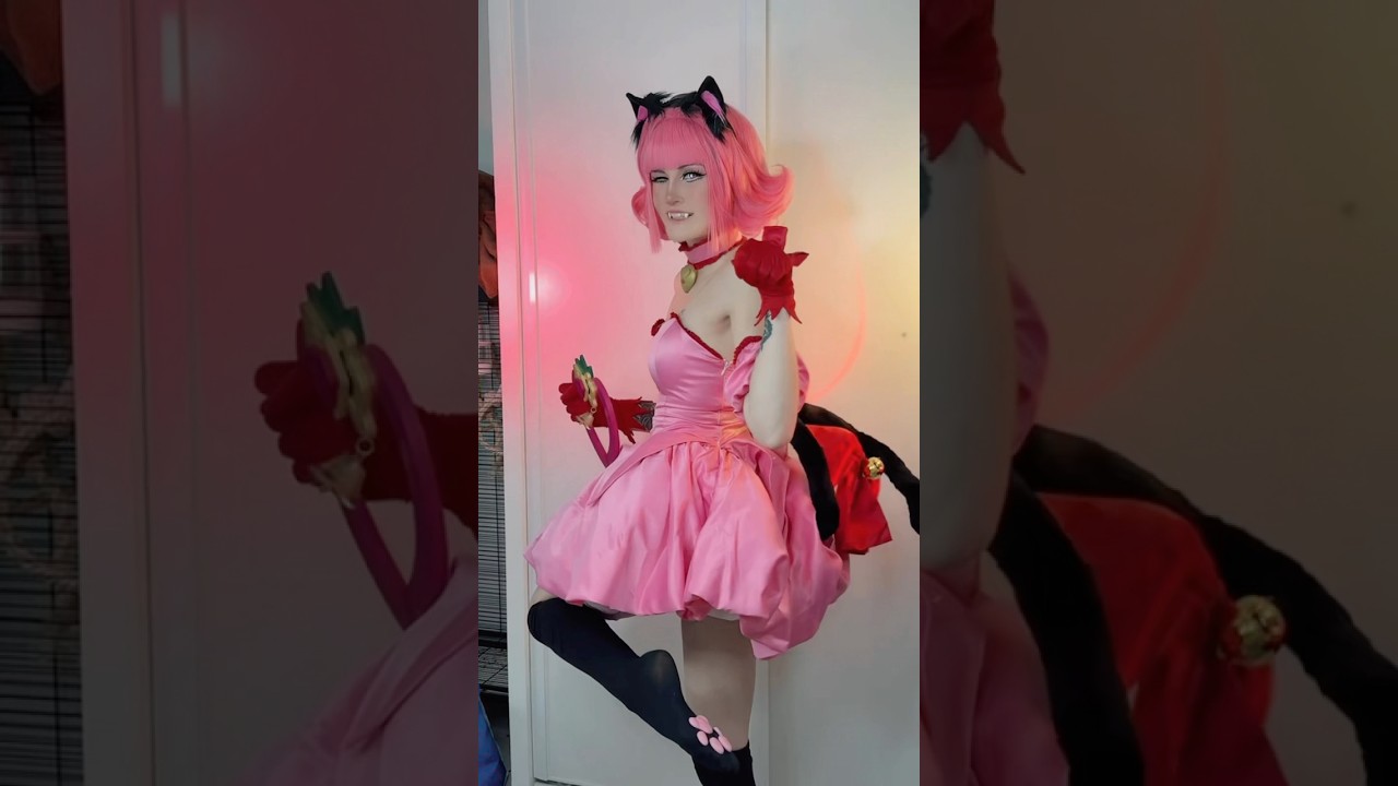 Ichigo momomiya cosplay from Tokyo Mewmew 🩷 #anime #cosplay #ichigo