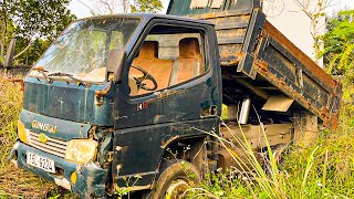 Dump Truck Restoration Project // P1   Restoration Of Extremely Old Dirty Diesel Engines