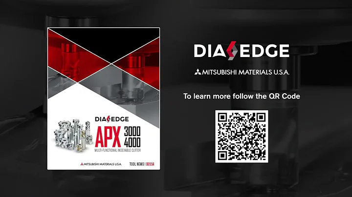 DIAEDGE APX Series Indexable Cutters for Multi-Functional Machining