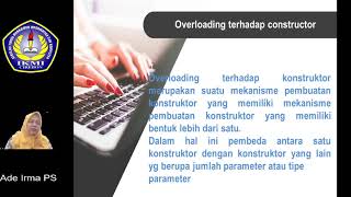Tutorial Pemrograman JAva : Overloading Konstruktor