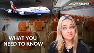 I Flew To Korea On Asiana Airlines Long Vs Short-Haul In Economy