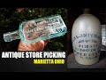 Antique Store Picking - Marietta Ohio - Marbles - Bottles - Trash Picking - Flea Market - Give Away