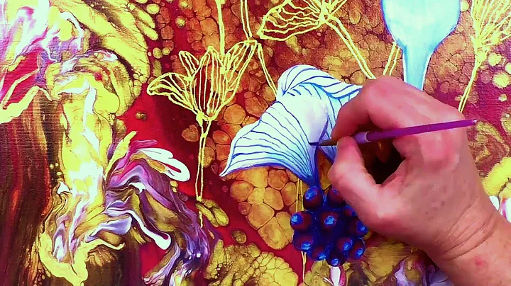 Embellishing Fluid Art with Sandra Lett | 6 Ideas ...