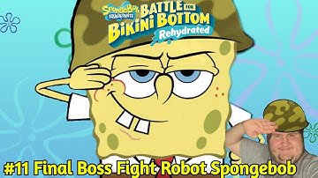 Robot SpongeBob |100%Spongebob  BFBB Part 11