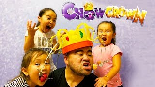 CHOW CROWN  👑 Funny Game for kids 😀 Amika Vitaminka Channel  #Aminnoka