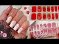 TRYING GEL NAIL STICKERS🌸 Semi-Cured Gel Nails by Danni &amp; Toni | So Cute &amp; Easy! Beginner Gel Nails