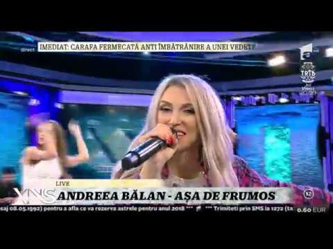 Andreeea Balan - Asa De Frumos Live Xtranightshow