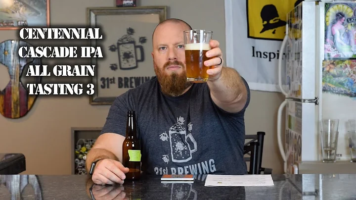 Centennial Cascade IPA All Grain BIAB Tasting 3