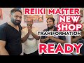 TRANSFORMATION VIDEO OF REIKI MASTER&#39;S  RENOVATED SHOP 💈 INDIAN BARBER 💈ASMR💈 ENGLISH SUBTITLES C.C