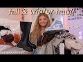 FALL/WINTER TRY-ON CLOTHING HAUL 2021!! outerwear, shoes, sweaters, & more! *pt.2 dream wardrobe*