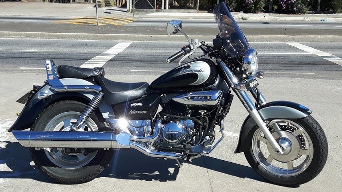 Rodolfinho da Z- Testando Suzuki Intruder 250. 