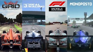 Grid Autosport vs Real Racing 3 vs F1 Mobile Racing vs Monoposto screenshot 5