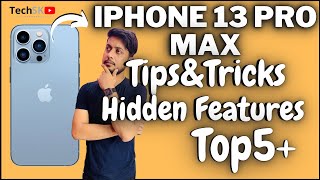 iPhone 13 Pro Max Tips And Tricks 🔥 | Hidden Features | In Hindi | TechSK |