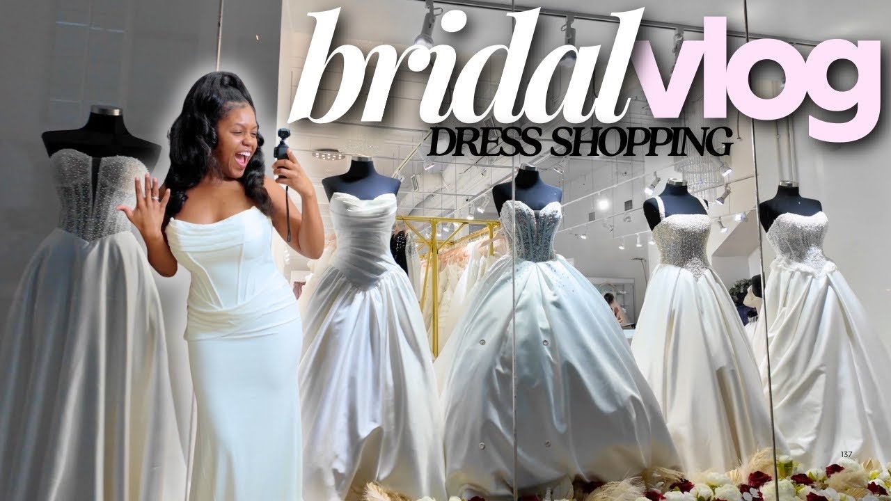 МЫ НАШЛИ МОЁ СВАДЕБНОЕ ПЛАТЬЕ ДЛЯ ЗАГСА!! 💍 Свадебный видеоблог, часть 2: Невеста 2026 года