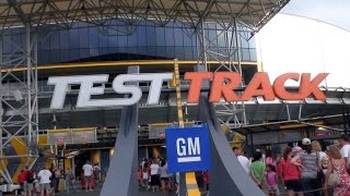 Test Track at EPCOT Pre Show and Front Seat POV Full Ride Walt Disney World Resort in Florida
