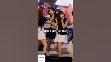 NMIXX mic incident (again) in uni festival | NMIXX