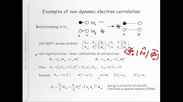 Ensemble Density Functional Theory: Part 3 Lectured by Dr. Michael Filatov