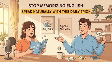 Stop Memorizing English — Speak Naturally with This Daily Trick