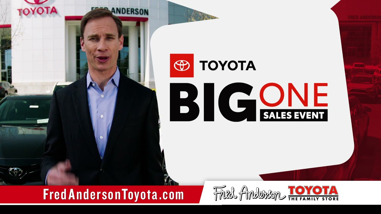 Fred Anderson Toyota | The Big One Sales Event - Camry Specials - YouTube