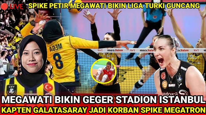 DUNIA VOLI GEGER❗SPIKE PETIR MEGAWATI TAK TERBENDUNG GEGERKAN STADION ISTANBUL GALATASARAY KEWALAHAN