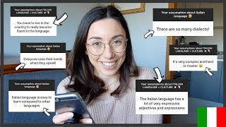 Responding to your assumptions about Italian language (eng audio)